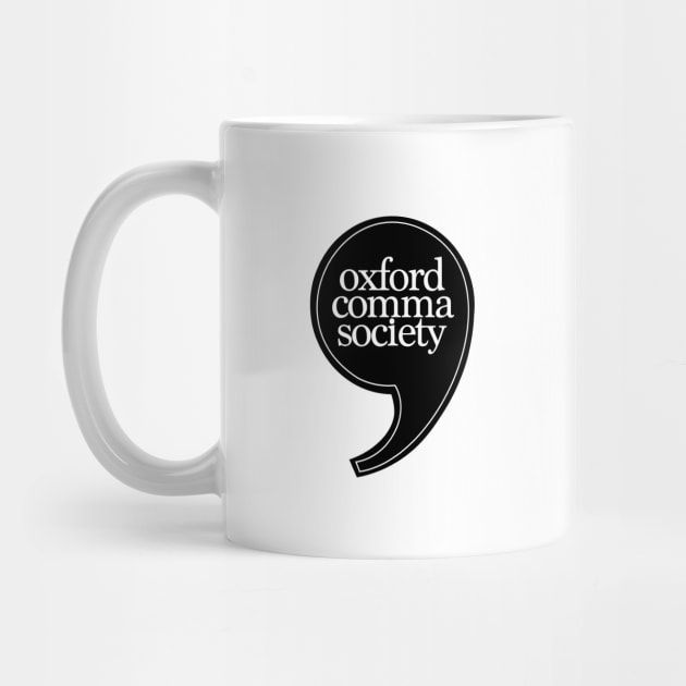 Oxford Comma Society by sparkling-in-silence